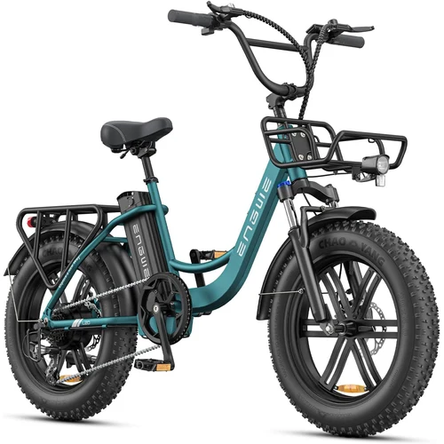 ENGWE L20 Boost 3.0 Fat Bike Tout Suspendu 20" — vélo électrique ENGWE