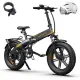 ADO A20F XE Fat Bike Pliant avec Porte-Bagages Famille